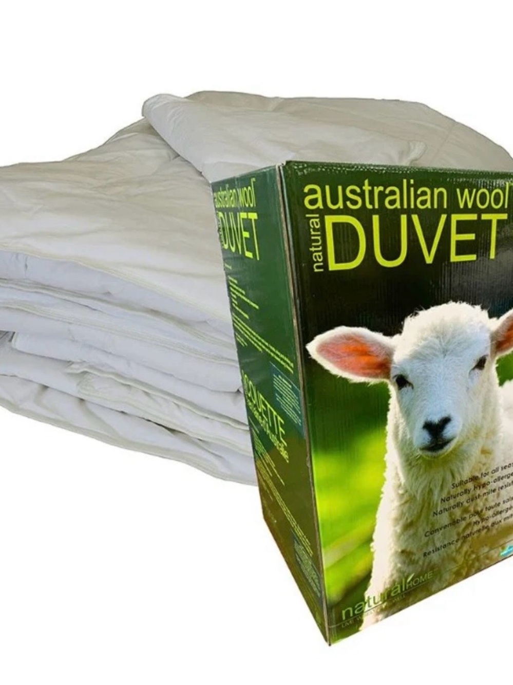 Australian Wool Duvet - White